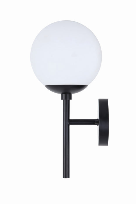 Canarm IOL465BK One Light Outdoor Lantern, Black