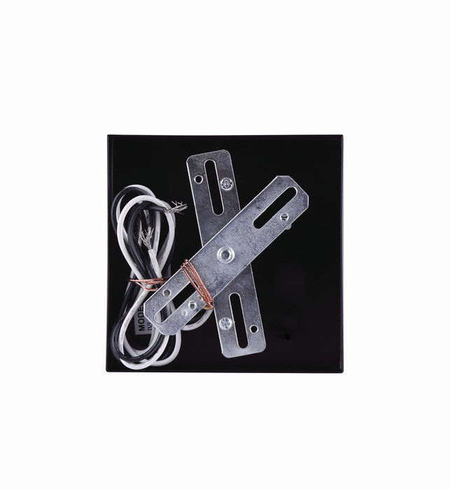 Canarm IPL1019A01BK One Light Pendant, Black