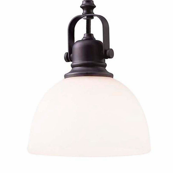 Canarm IPL177B01ORB One Light Pendant, Oil Rubbed Bronze