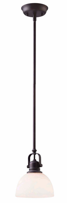 Canarm IPL177B01ORB One Light Pendant, Oil Rubbed Bronze