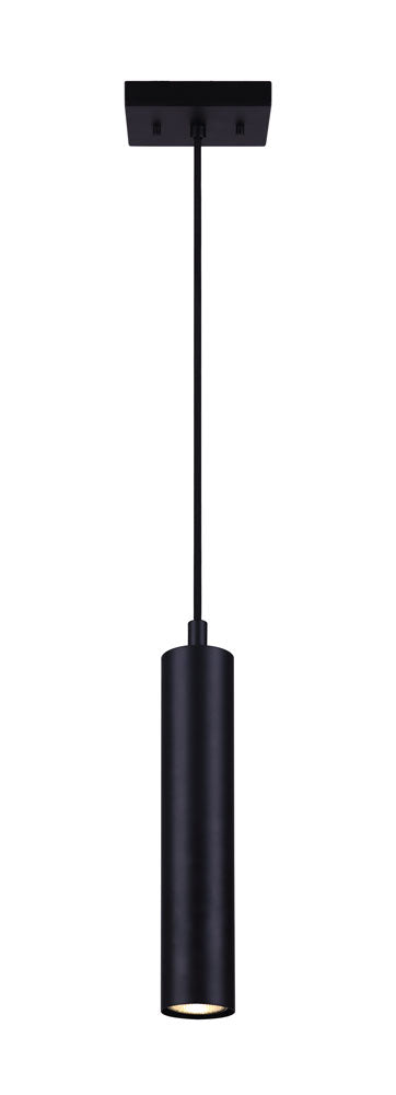 Canarm IPL764A01BK10 One Light Pendant, Black