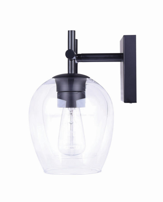 Canarm IVL1019A02BK Two Light Vanity, Black