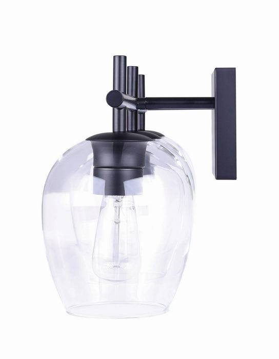 Canarm IVL1019A03BK Three Light Vanity, Black