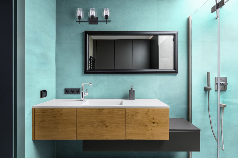 Canarm IVL1019A03BK Three Light Vanity, Black