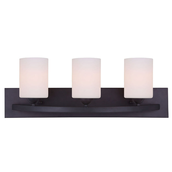 Canarm IVL370A03ORB-O Three Light Vanity, Oil Rubbed Bronze