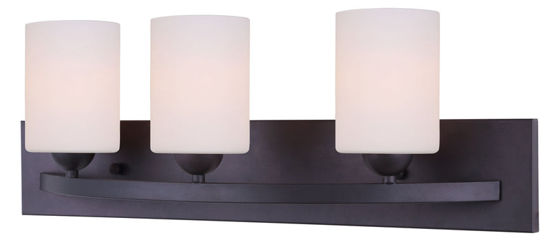Canarm IVL370A03ORB-O Three Light Vanity, Oil Rubbed Bronze