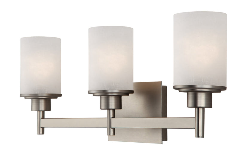 Canarm IVL408A03BN Three Light Vanity, Brushed Nickel