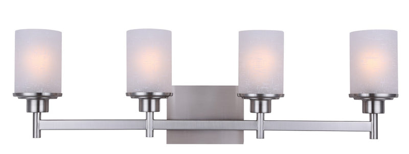 Canarm IVL408A04BN Four Light Vanity, Brushed Nickel