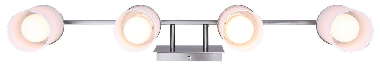 Canarm IVL408A04BN Four Light Vanity, Brushed Nickel