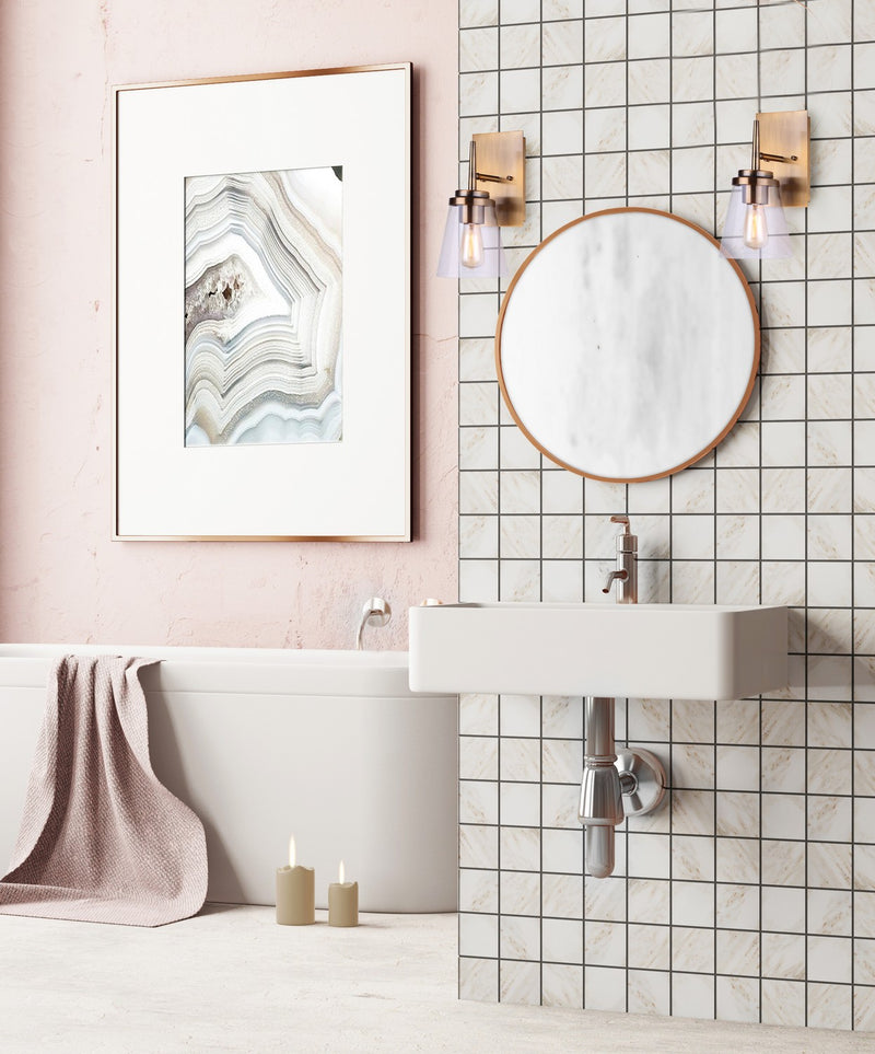 Canarm IVL703A01GD One Light Vanity, Metal