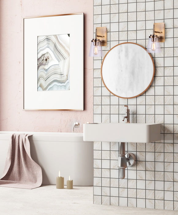 Canarm IVL703A01GD One Light Vanity, Metal