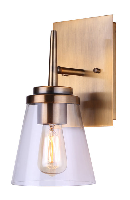 Canarm IVL703A01GD One Light Vanity, Metal