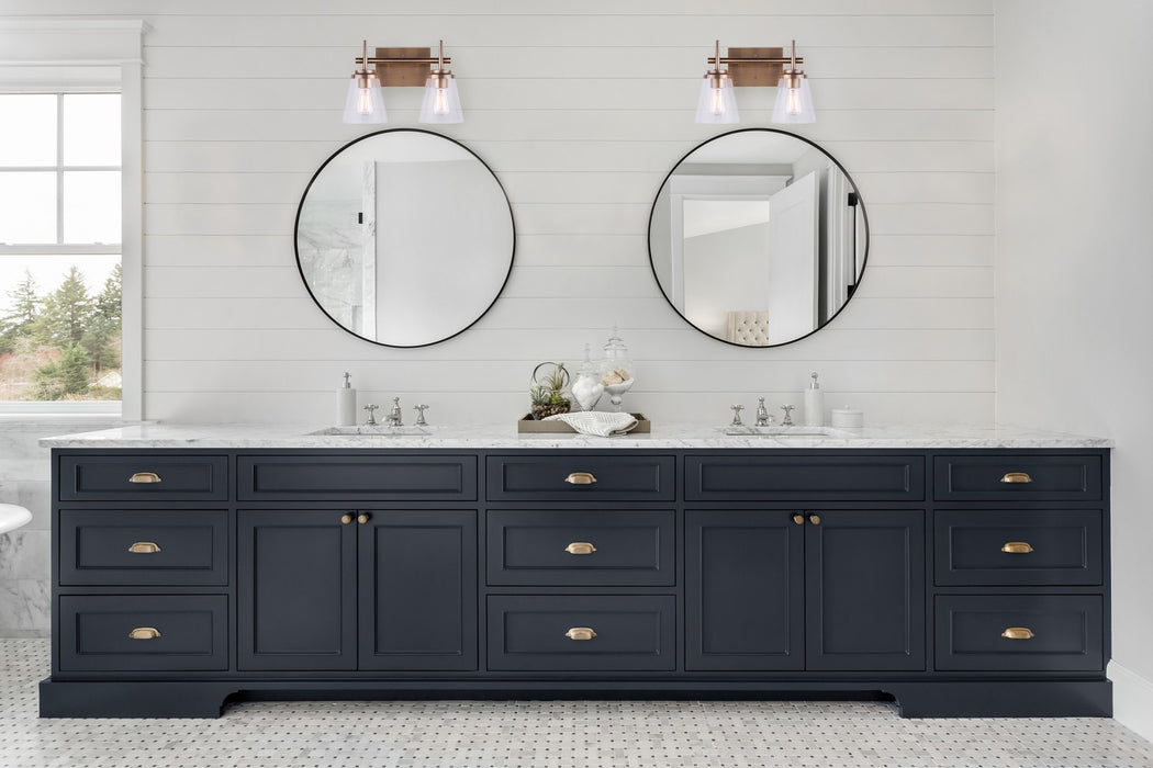 Canarm IVL703A02GD Two Light Vanity, Metal