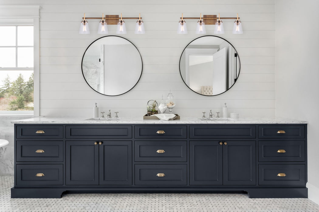 Canarm IVL703A04GD Four Light Vanity, Metal