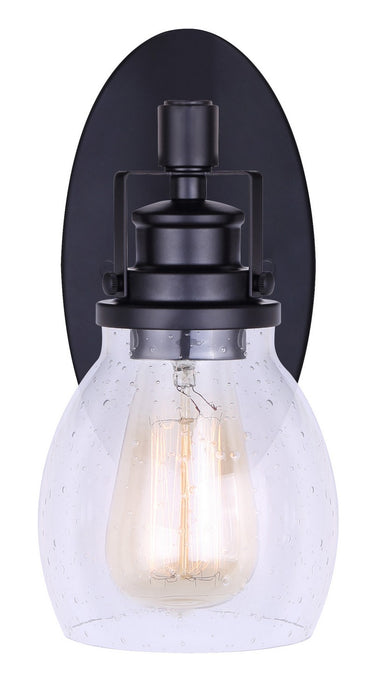 Canarm IVL705A01BK One Light Vanity, Metal