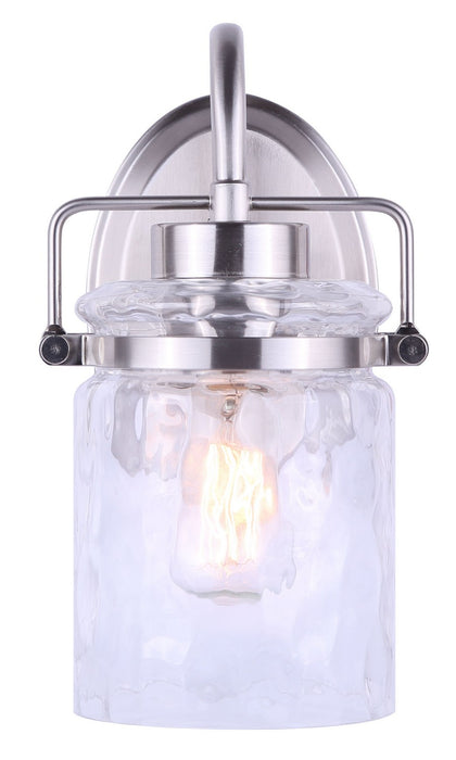 Canarm IVL707A01BN One Light Vanity, Brushed Nickel