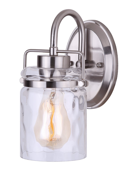 Canarm IVL707A01BN One Light Vanity, Brushed Nickel