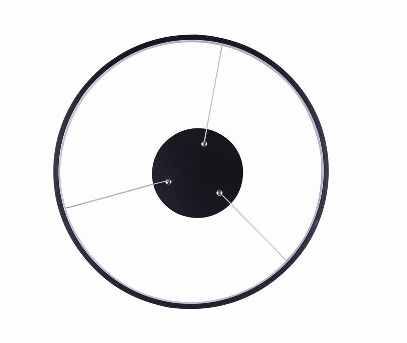Canarm LCH128A21BK LED Chandelier, Black