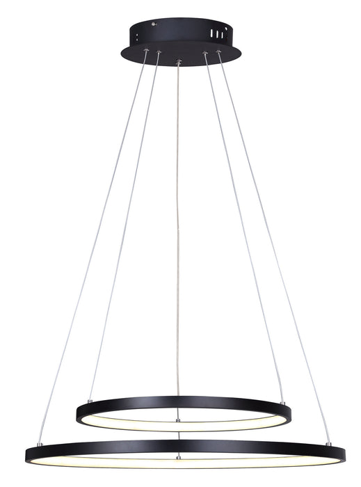 Canarm LCH128A24BK LED Chandelier, Black