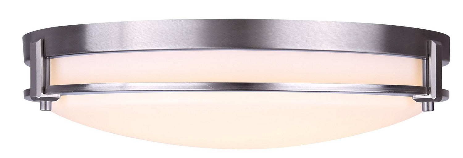 Canarm LFM112A13BN LED Flush Mount, Brushed Nickel