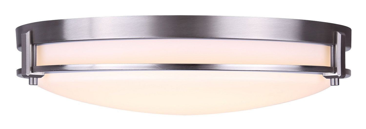 Canarm LFM112A16BN LED Flush Mount, Brushed Nickel