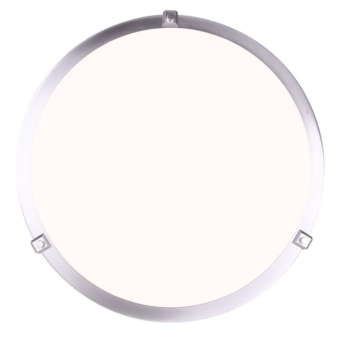 Canarm LFM112A16BN LED Flush Mount, Brushed Nickel