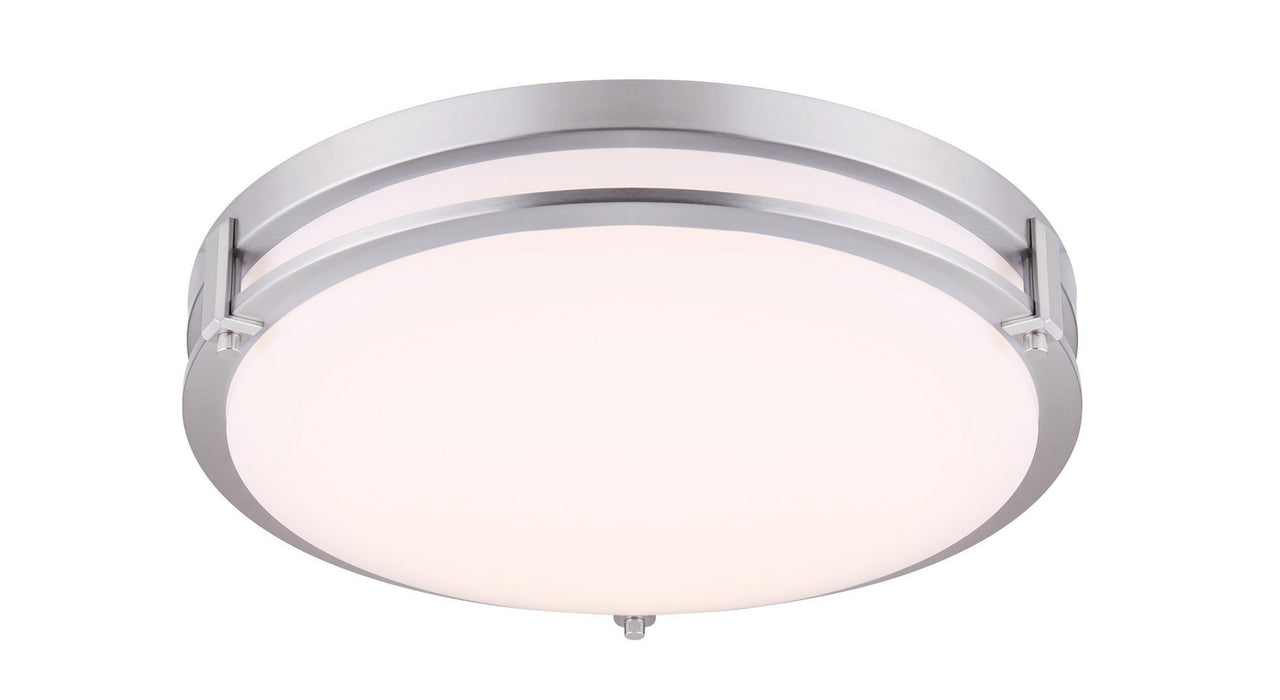 Canarm LFM112A16BN LED Flush Mount, Brushed Nickel
