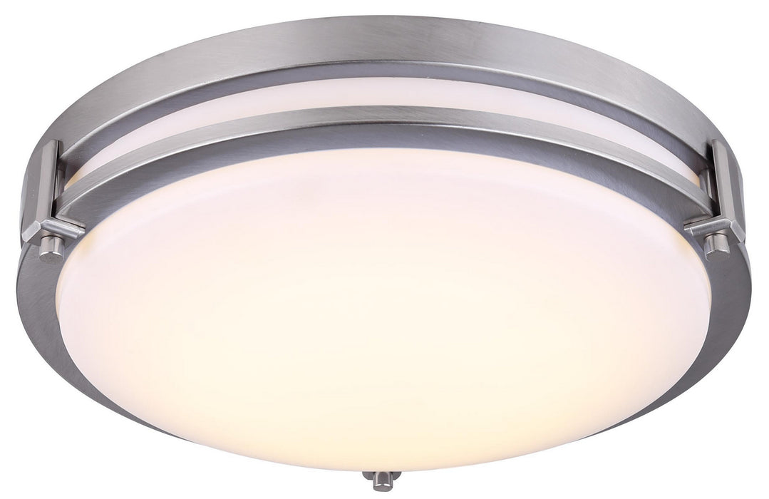 Canarm LFM112A19BN LED Flush Mount, Brushed Nickel