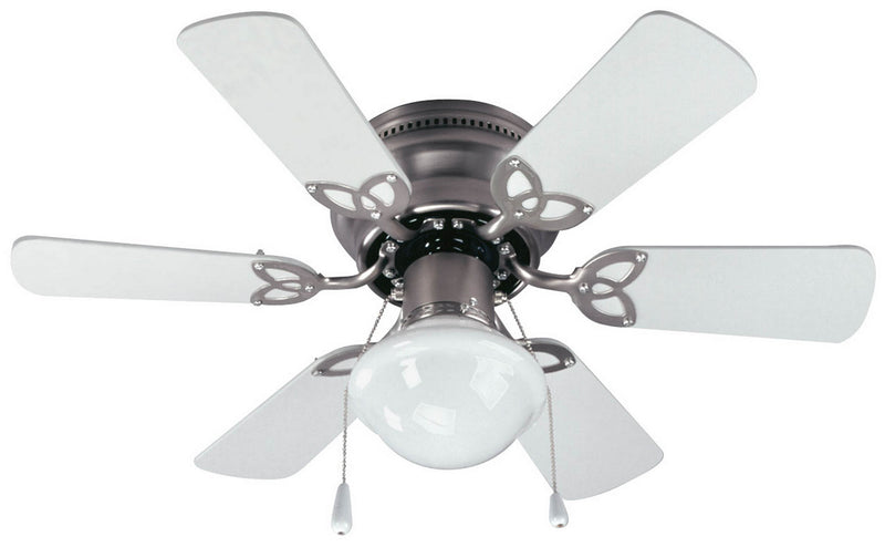 Canarm TWISTER BPT 30"Ceiling Fan, Brushed Pewter