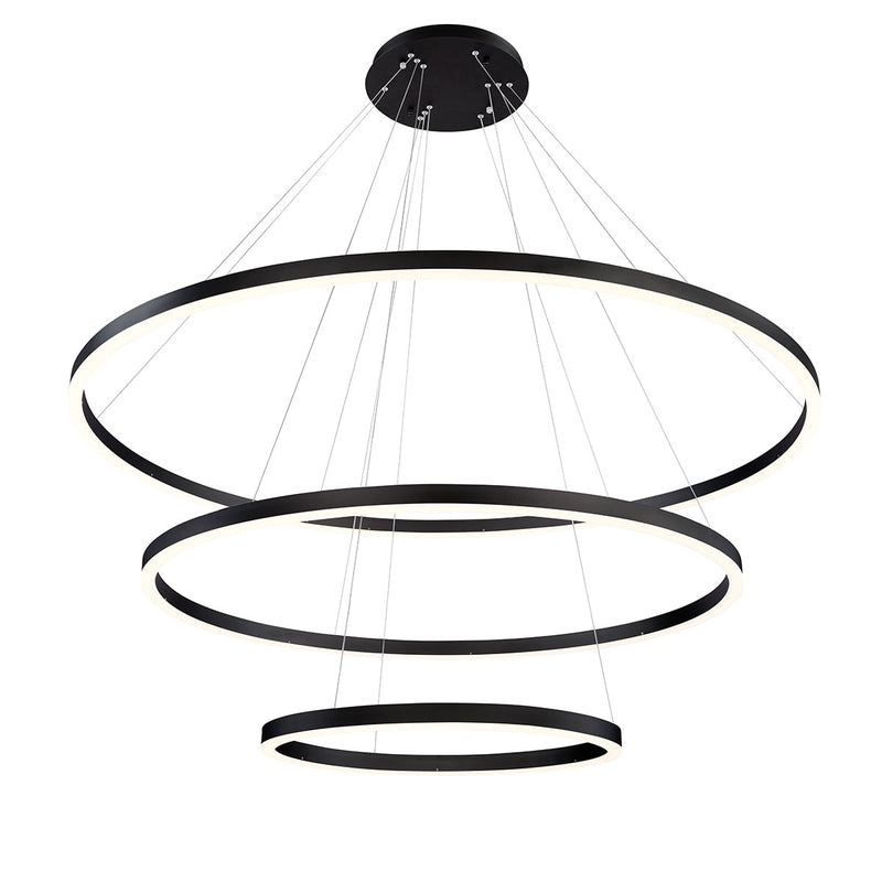 Eurofase 31474-023 LED Chandelier, Black