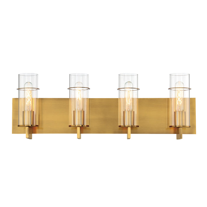 Eurofase 34135-047 Four Light Bathbar, Gold