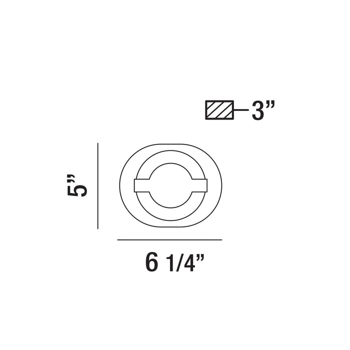 Eurofase 35663-010 LED Wall Sconce, Chrome