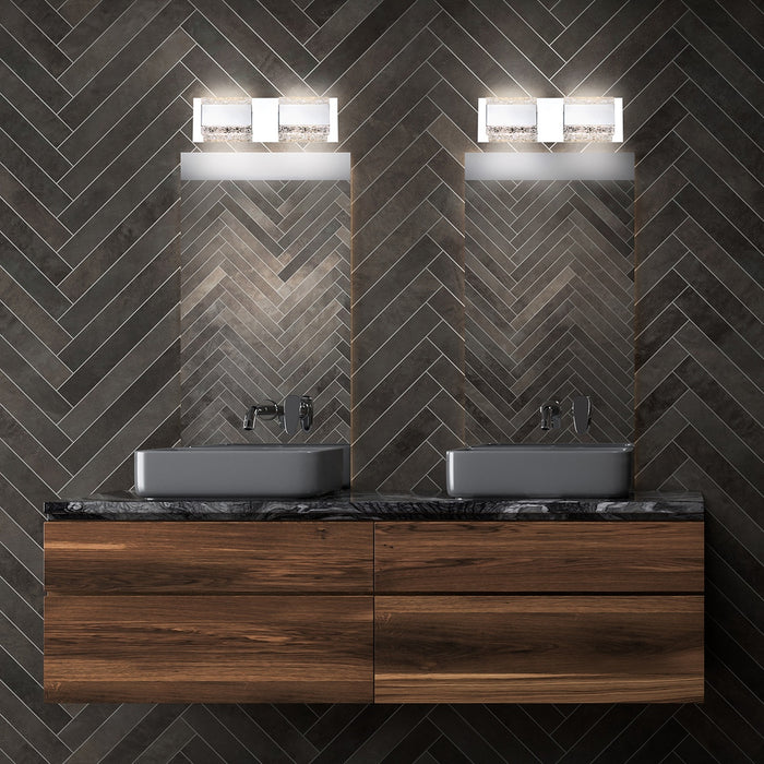 Eurofase 35697-015 LED Bathbar, Chrome