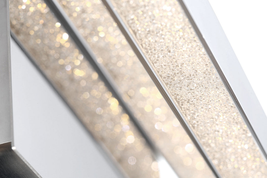 Eurofase 35727-019 LED Chandelier, Chrome