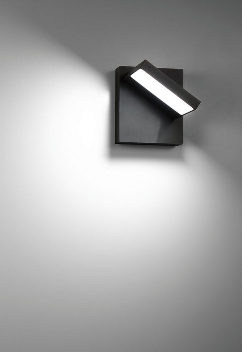 Eurofase 35856-016 LED Outdoor Wall Mount, Graphite Grey