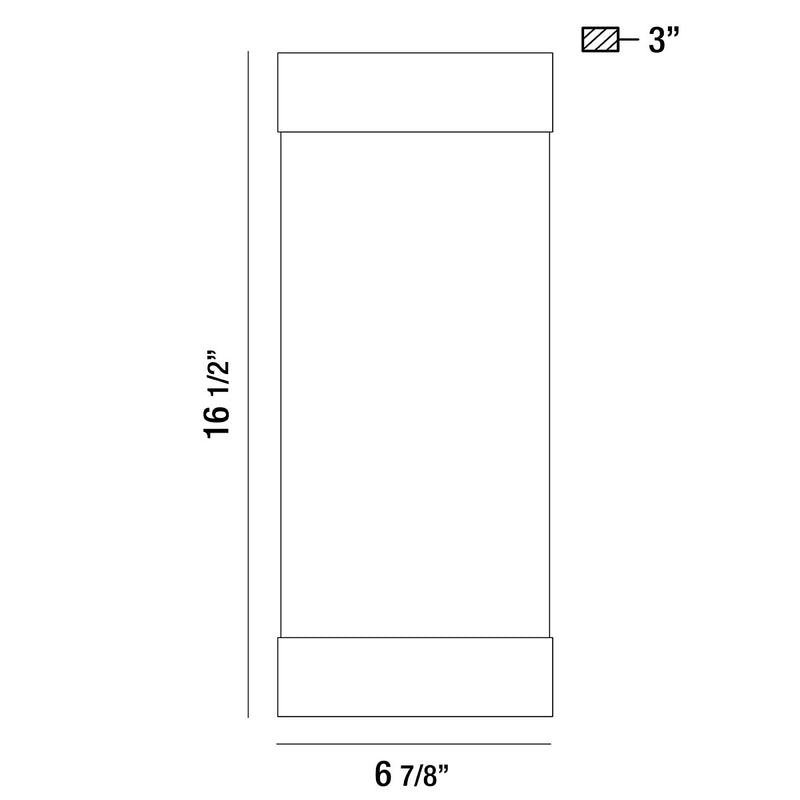 Eurofase 35892-014 LED Outdoor Surface Mount, Black