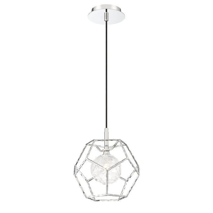 Eurofase 35902-010 LED Pendant, Chrome
