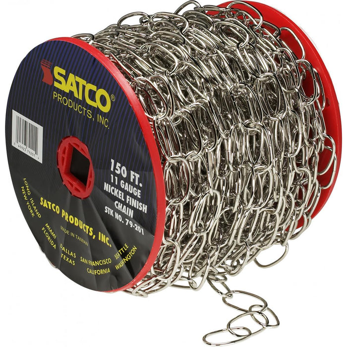Satco 79-201 Chain, Nickel