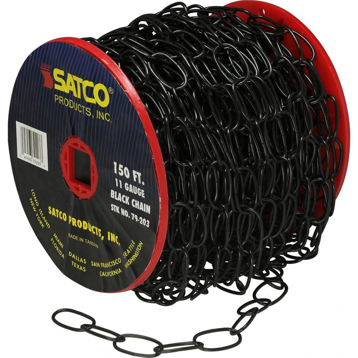 Satco 79-203 Chain, Black