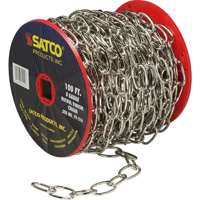 Satco 79-210 Chain, Nickel