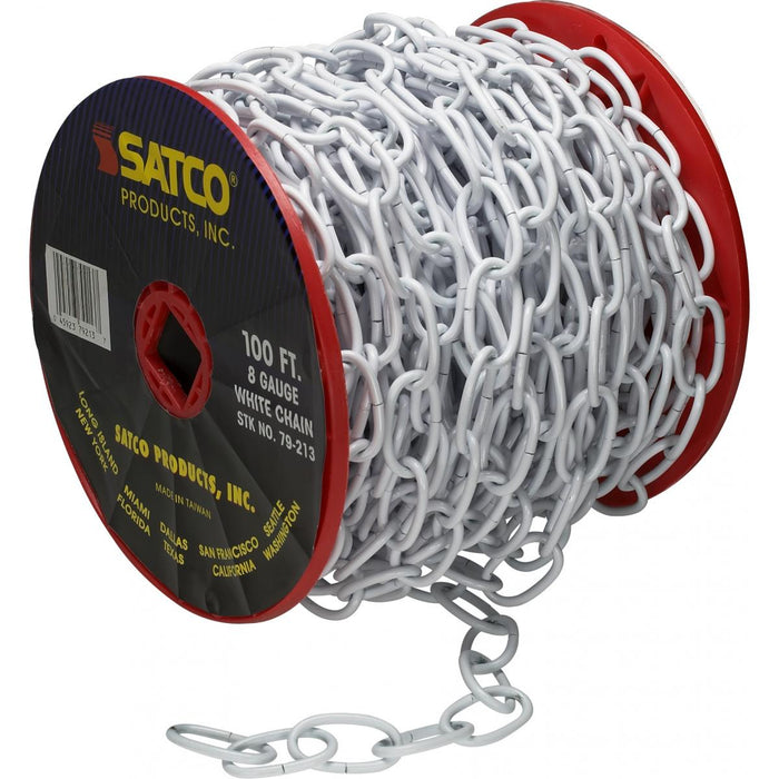 Satco 79-213 Chain, White