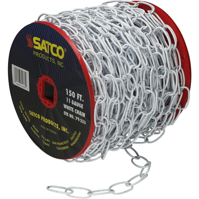 Satco 79-233 Chain, White