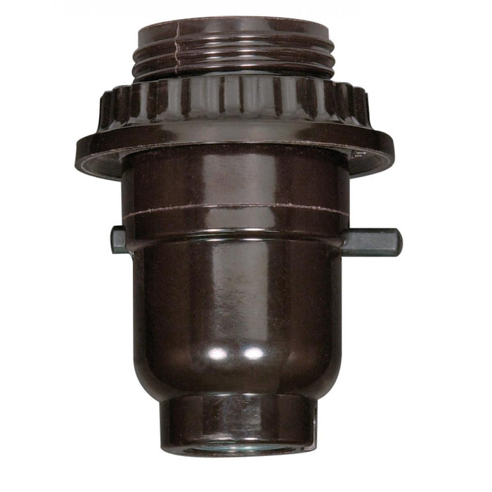Satco 80-1071 Push Thru With Full Uno Thread And Ring, Not Specified