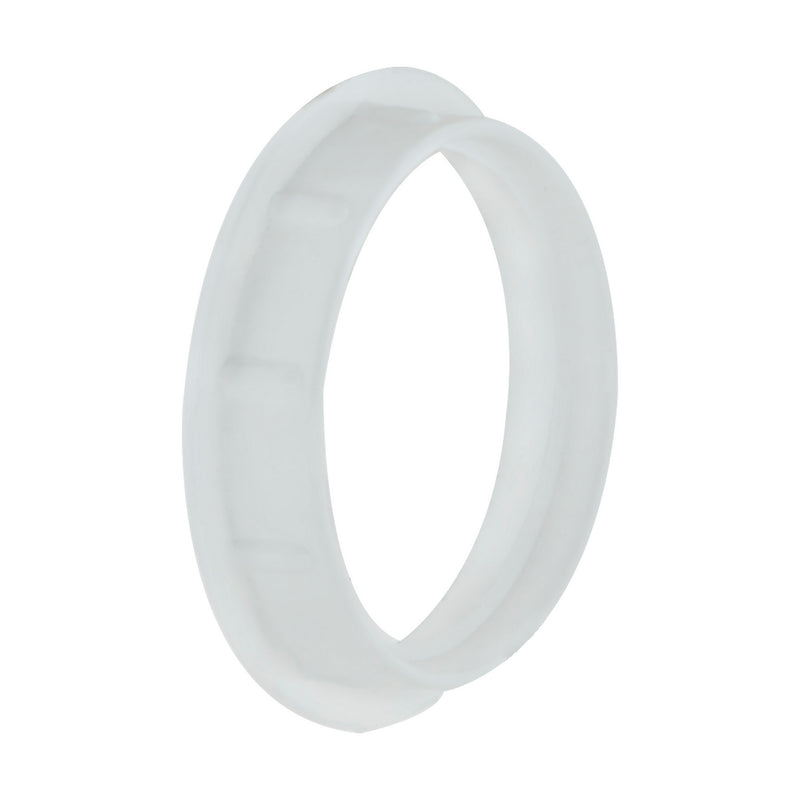 Satco 80-1074 Die Cast Ring For Threaded Socket, White