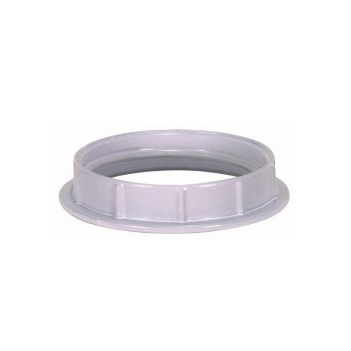 Satco 80-1074 Die Cast Ring For Threaded Socket, White
