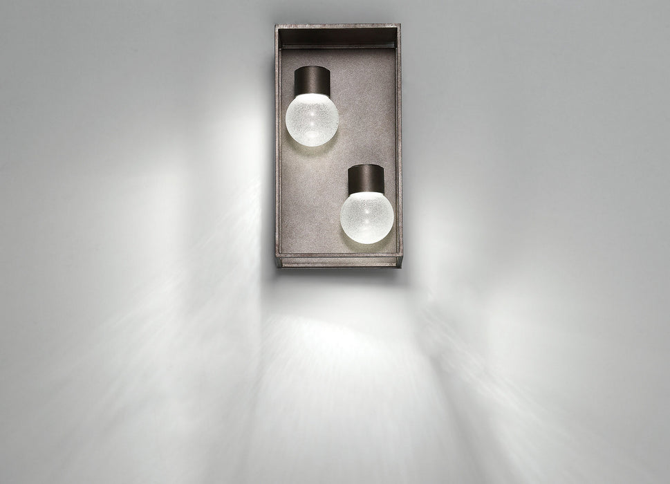 Eurofase 35933-014 LED Outdoor Wall Mount, Antique Grey