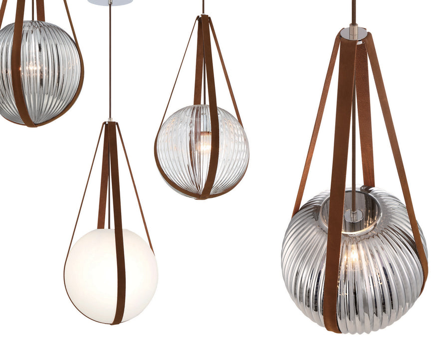 Eurofase 35990-024 One Light Pendant, Chrome-Cl