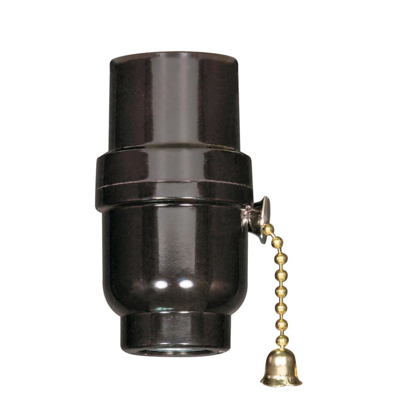Satco 80-1108 Socket, Brass