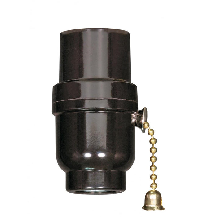 Satco 80-1108 Socket, Brass