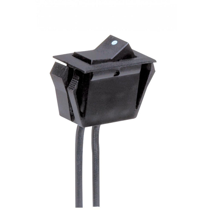 Satco 80-1141 On-Off Phenolic Rocker Switch, Black